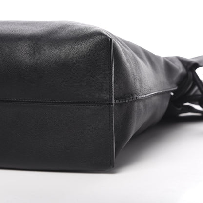 Loewe Calfskin Flamenco Knot Bag Black 9 of 12