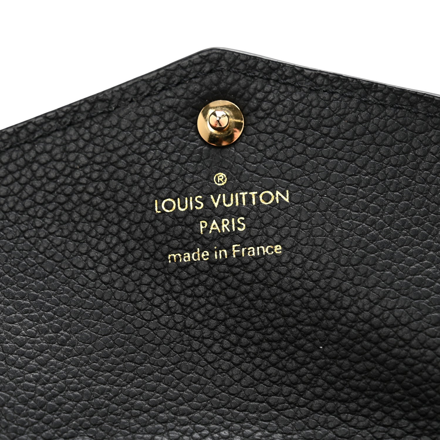 Louis Vuitton Empreinte Key Pouch Black 6 of 10