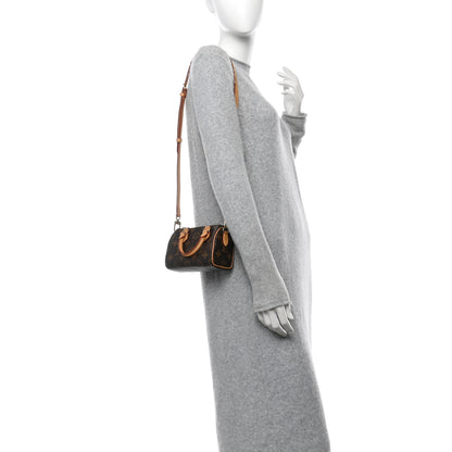 Louis Vuitton Monogram Nano Speedy Bandouliere 2 of 10