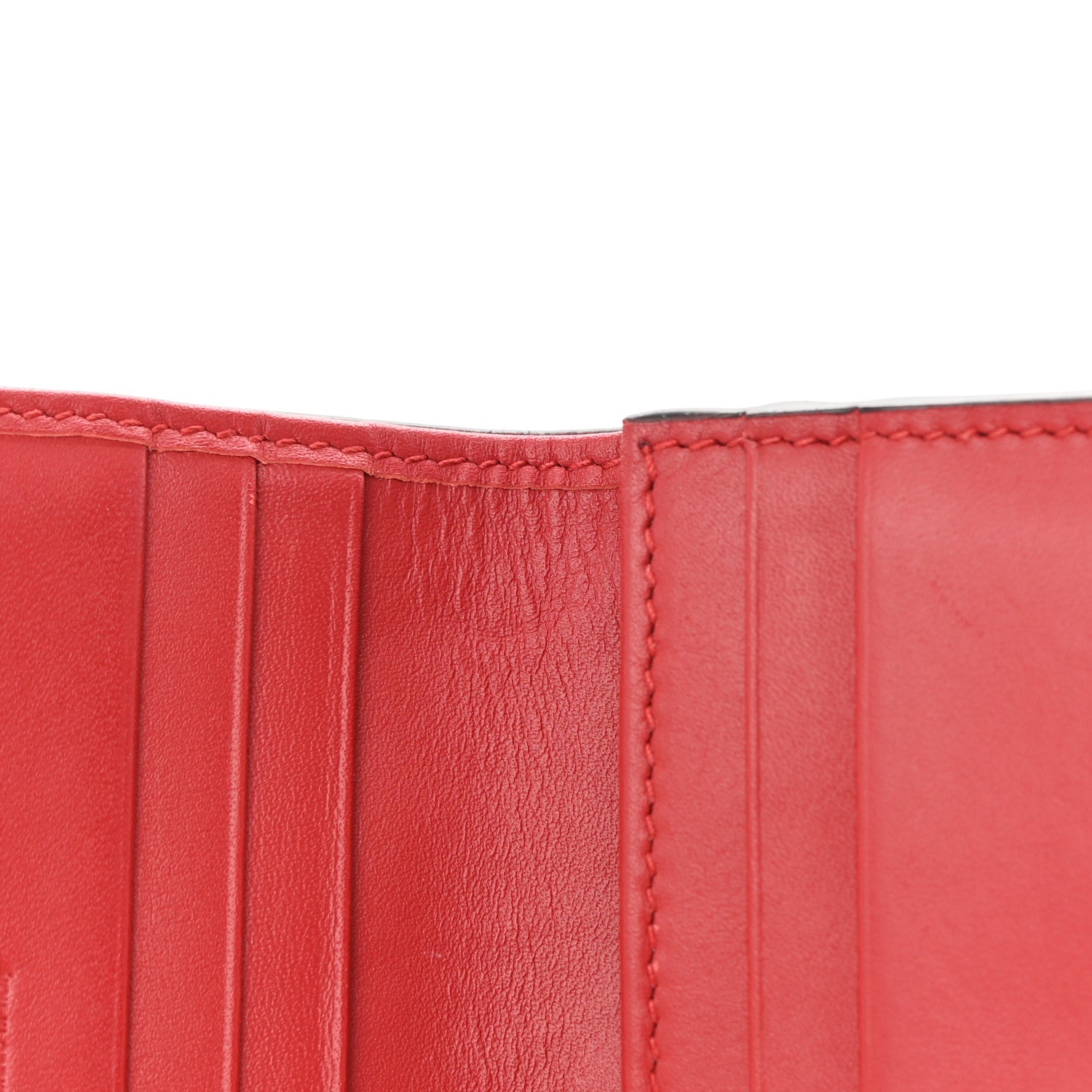 Gucci GG Supreme Monogram Blooms Card Case Wallet Beige Blue Navy Hibiscus Red 11 of 12