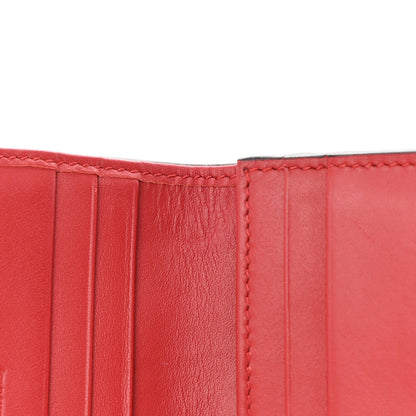Gucci GG Supreme Monogram Blooms Card Case Wallet Beige Blue Navy Hibiscus Red 11 of 12