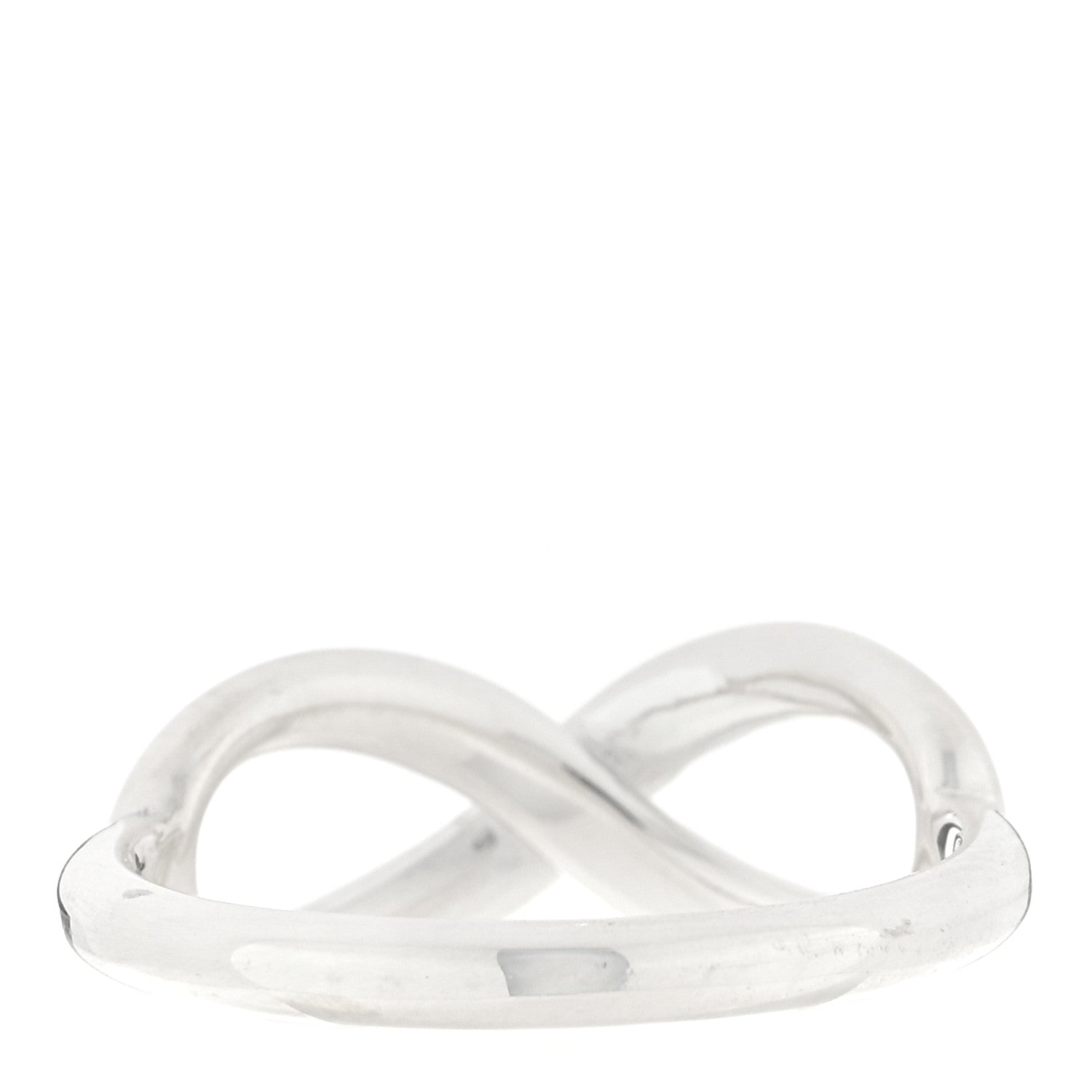 Tiffany Sterling Silver Infinity Ring 51 5.75 3 of 4