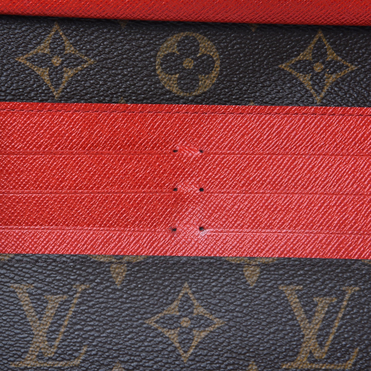 Monogram Epi Marie-Lou Long Wallet Coquelicot
