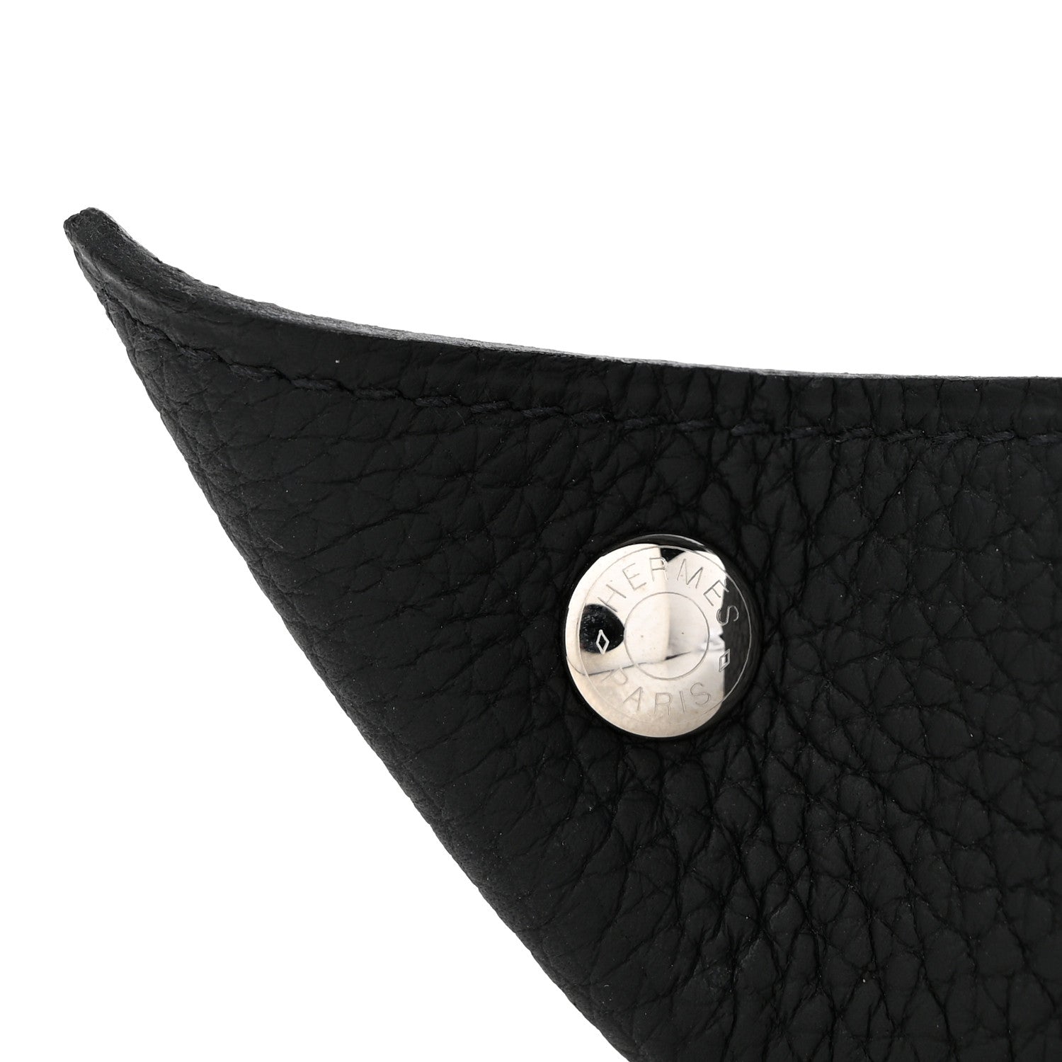 Hermes Taurillon Clemence Mises et Relances Change Tray Black 7 of 8