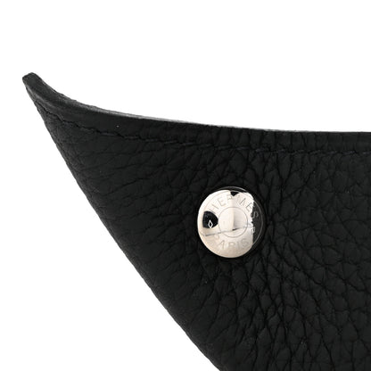 Hermes Taurillon Clemence Mises et Relances Change Tray Black 7 of 8