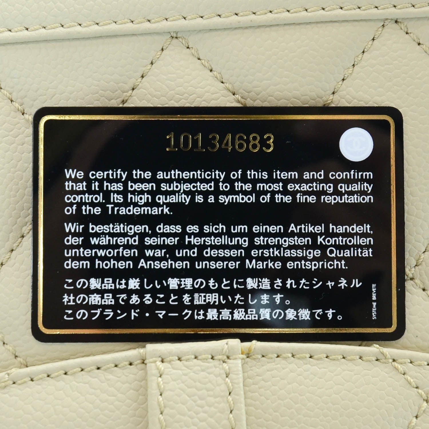 Chanel Caviar Mademoiselle Flap Bag 9 of 9
