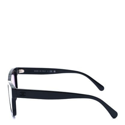 Chanel Acetate Square Sunglasses 5417-A Black 3 of 9