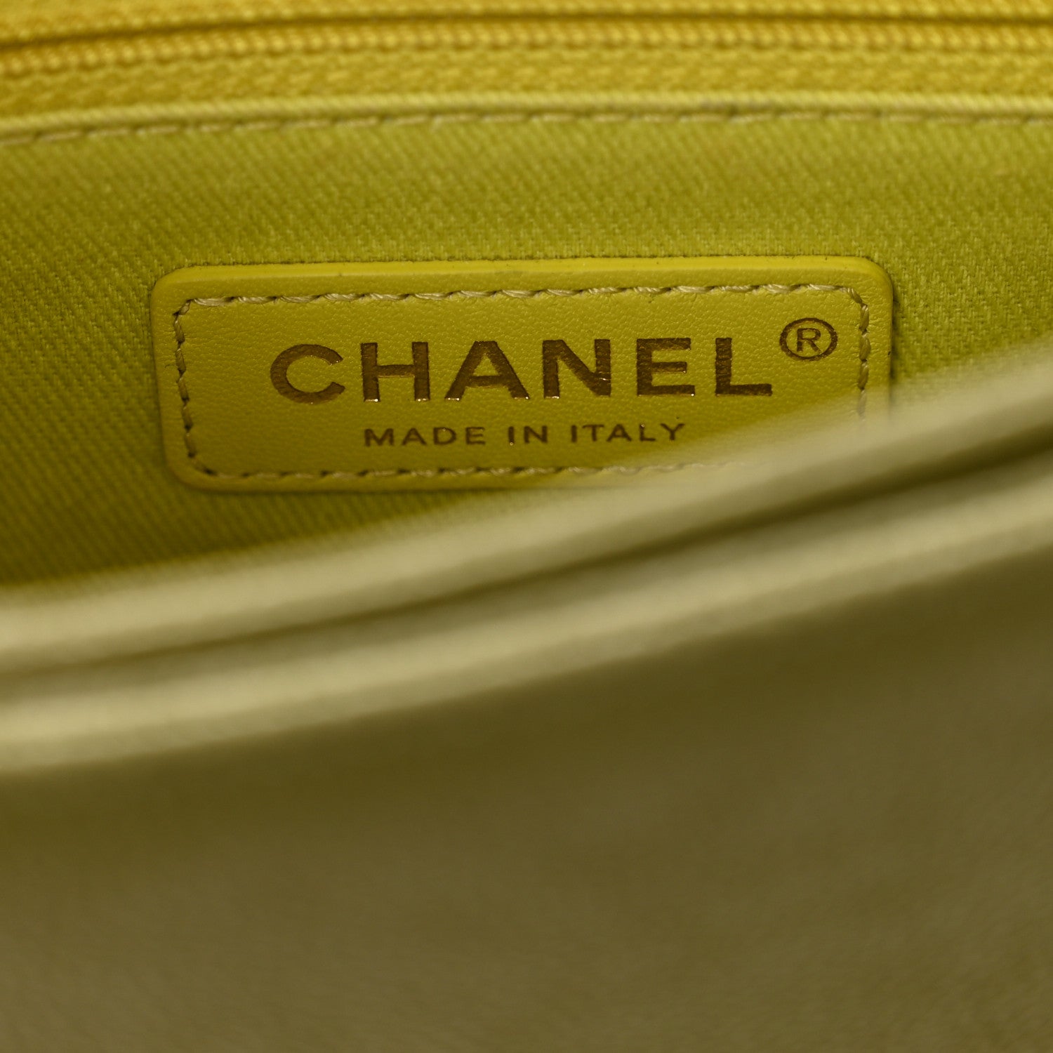 Chanel Grained Calfskin Quilted Small Cuba Top Handle Flap Khaki 6 of 10