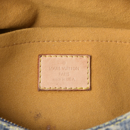 Louis Vuitton Monogram Denim Baggy PM Blue 15 of 16
