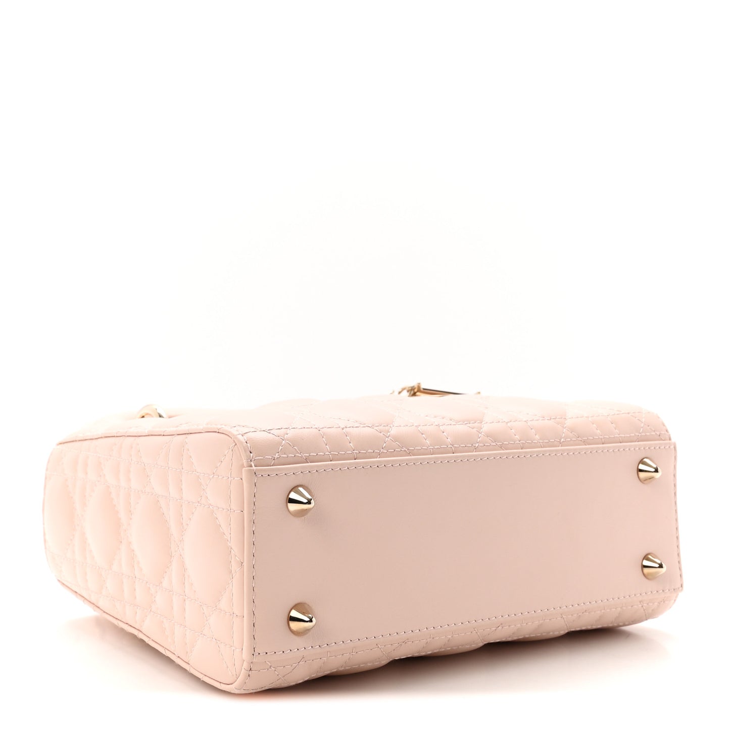 Lambskin Cannage Small My ABCDior Lady Dior Light Pink