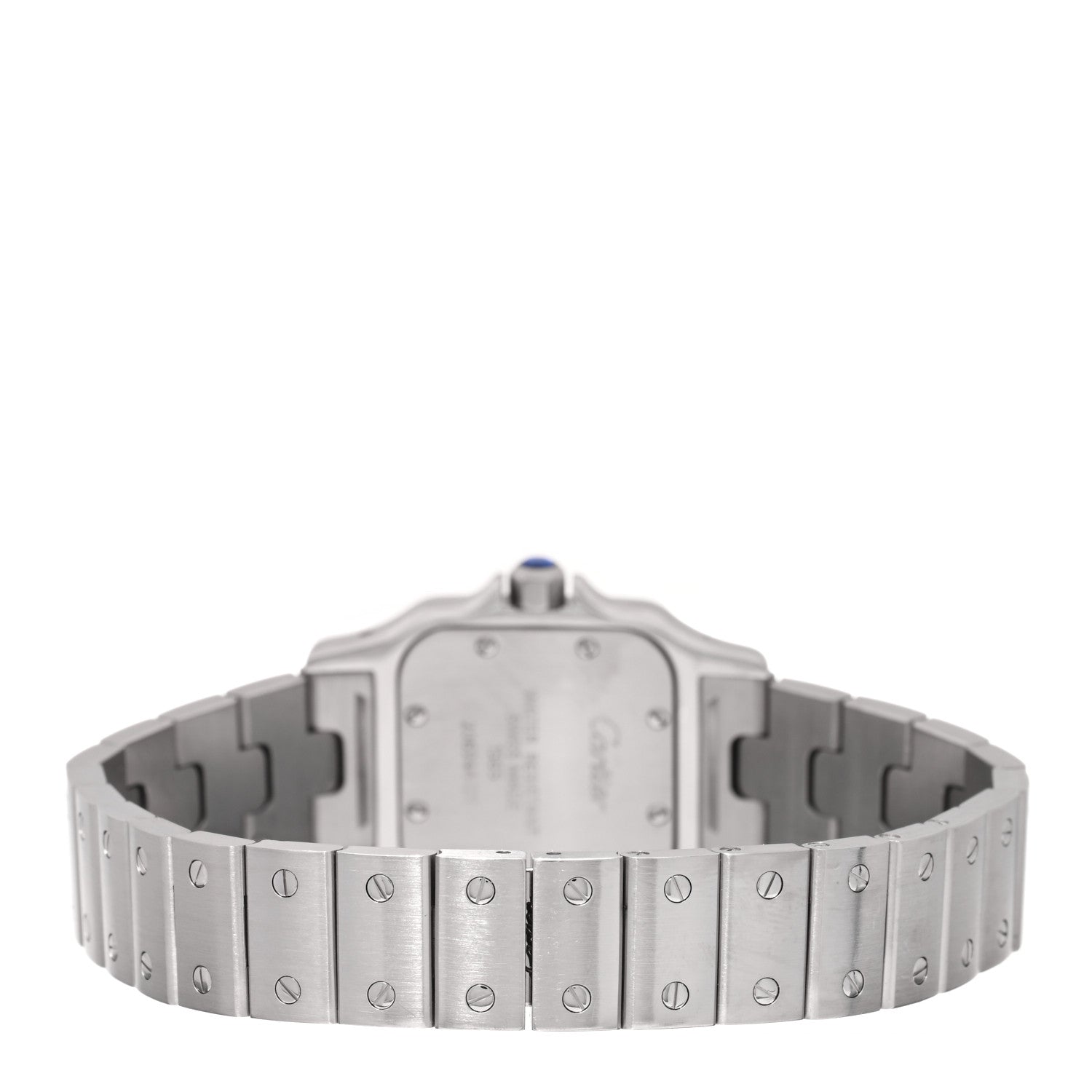 Cartier Stainless Steel 24mm Santos de Cartier Galbee Quartz Watch 3 of 5