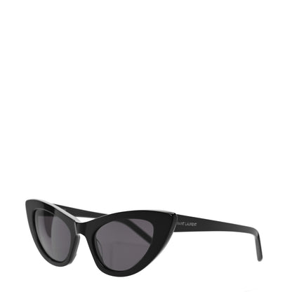 Saint Laurent Acetate Lily SL213 Cat Eye Sunglasses Black 1 of 7