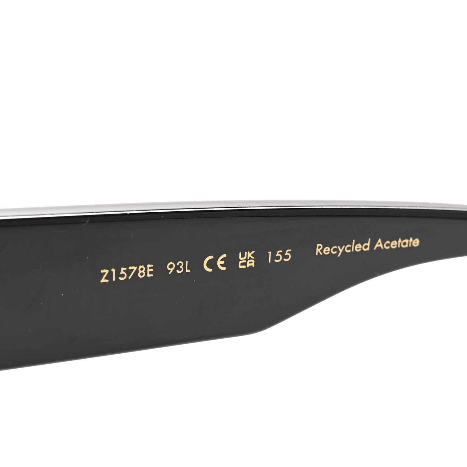 Louis Vuitton Acetate Swarovski Crystal Cyclone Sunglasses Z1578E Black 6 of 9