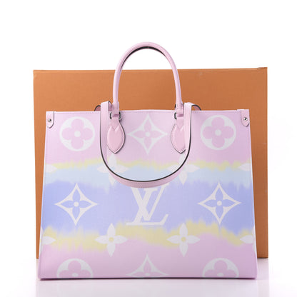 Louis Vuitton Monogram Escale Onthego GM Pastel 10 of 10