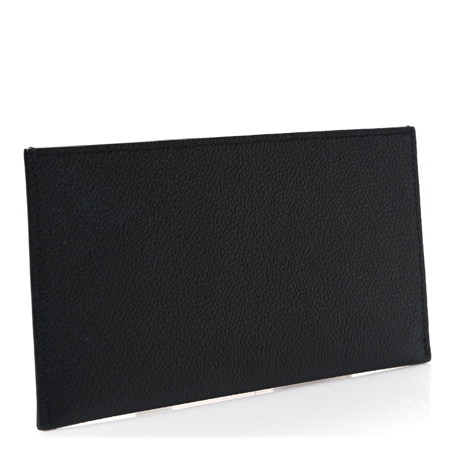 Louis Vuitton Calfskin Felicie Chain Wallet Card Holder Insert Black 3 of 6