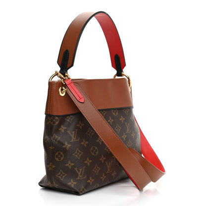 Louis Vuitton Monogram Tuileries Besace Caramel Rouge 3 of 12