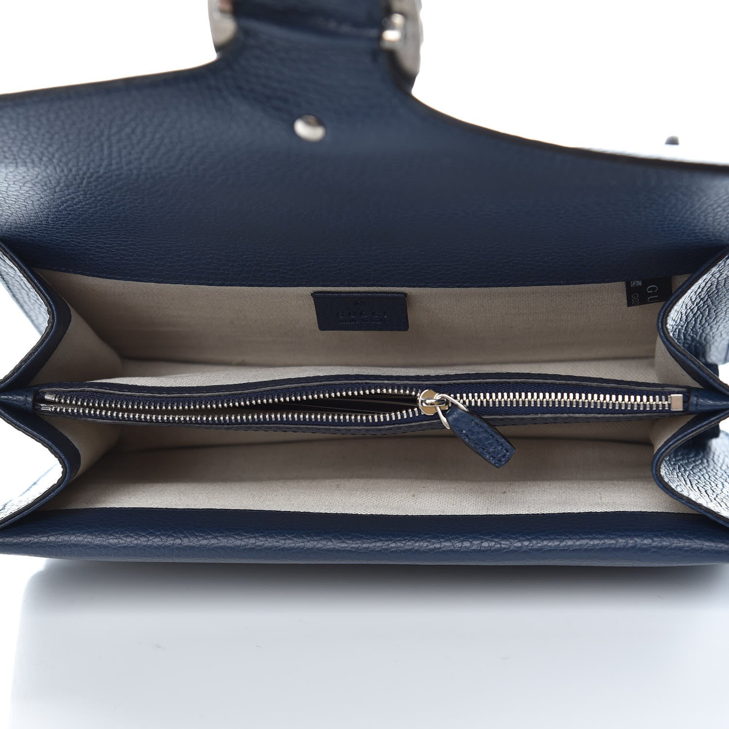 Gucci Dollar Calfskin Crystal Small Dionysus Shoulder Bag Blue Agata Montana Sapphire 5 of 8