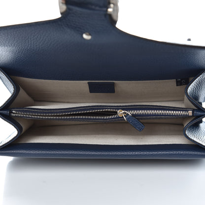 Gucci Dollar Calfskin Crystal Small Dionysus Shoulder Bag Blue Agata Montana Sapphire 5 of 8