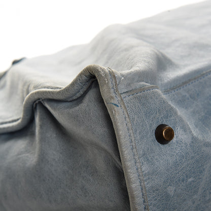 Balenciaga Agneau Classic Hardware Work Sky Blue 16 of 20