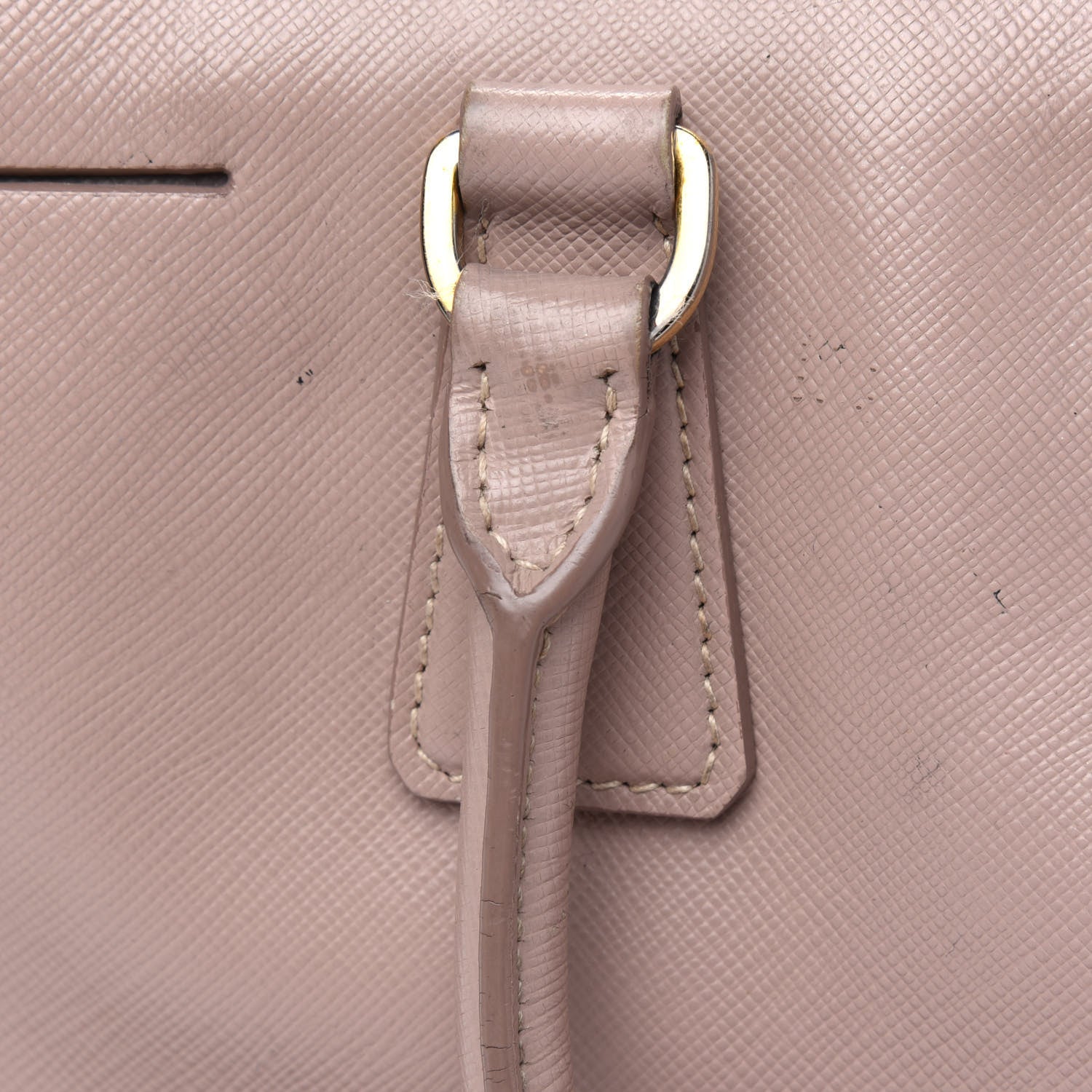 Prada Saffiano Small Galleria Double Zip Tote Cammeo 23 of 29