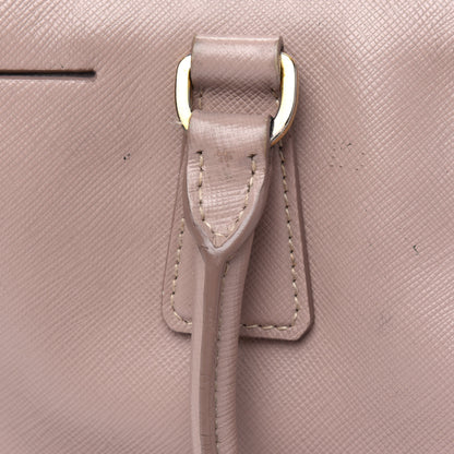 Prada Saffiano Small Galleria Double Zip Tote Cammeo 23 of 29