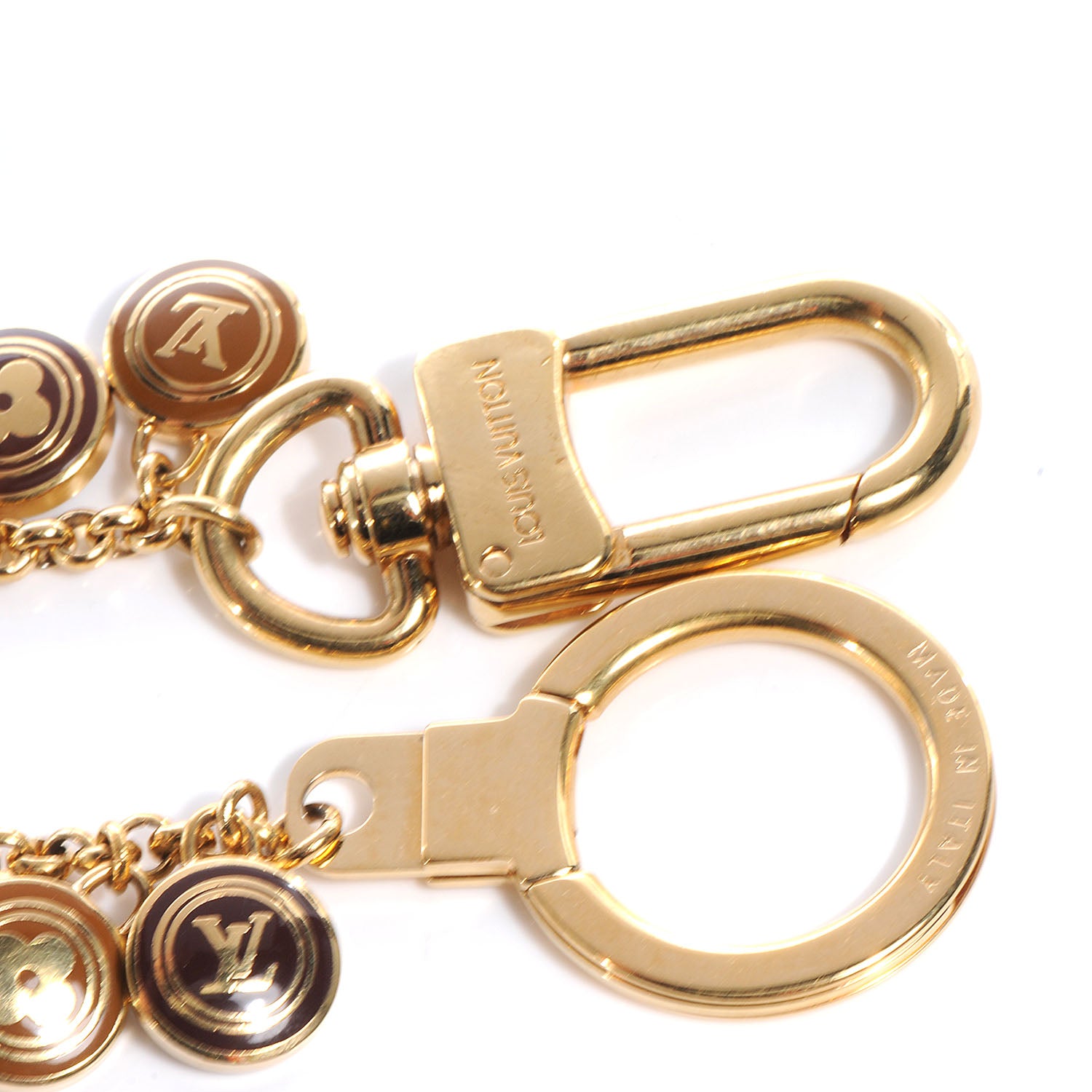 Louis Vuitton Pastilles Bag Charm Brown 4 of 5