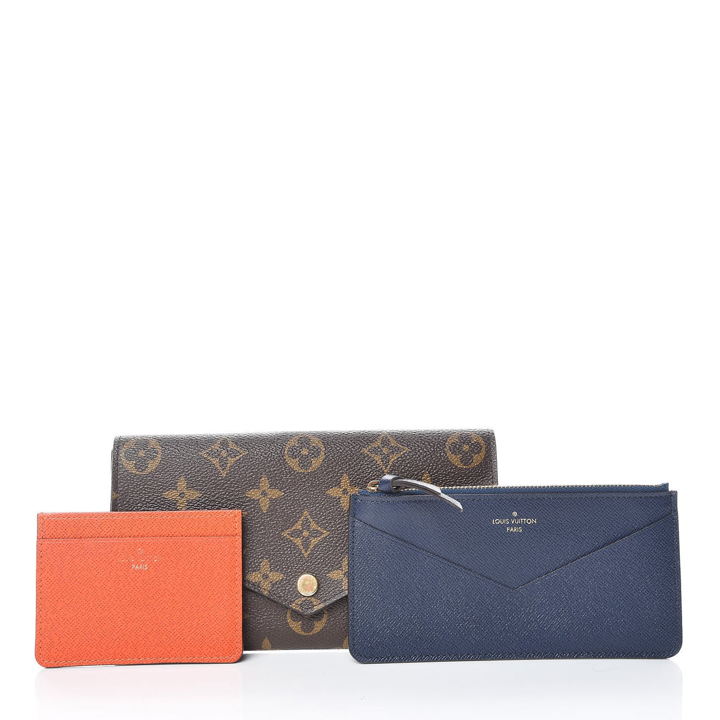 Monogram Jeanne Wallet Rose Ballerine