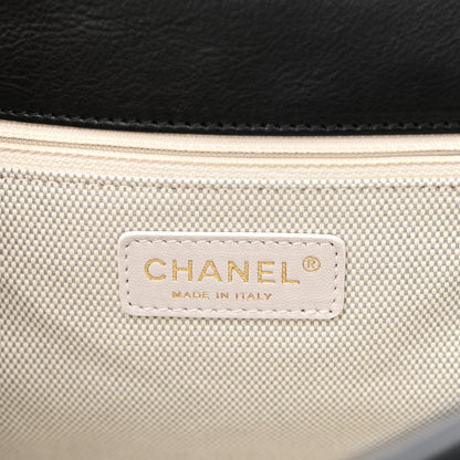 Chanel Calfskin Quilted Retro Chain Flap Black 6 of 10
