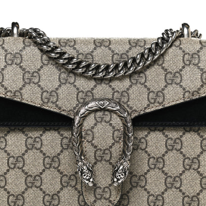 Gucci GG Supreme Monogram Mini Dionysus Shoulder Bag Black 9 of 12