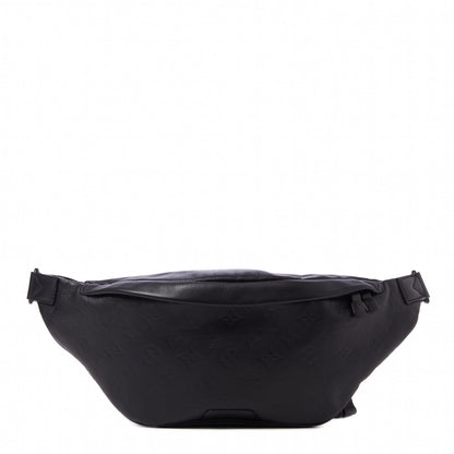 Louis Vuitton Calfskin Monogram Shadow Discovery Bumbag Black 1 of 8