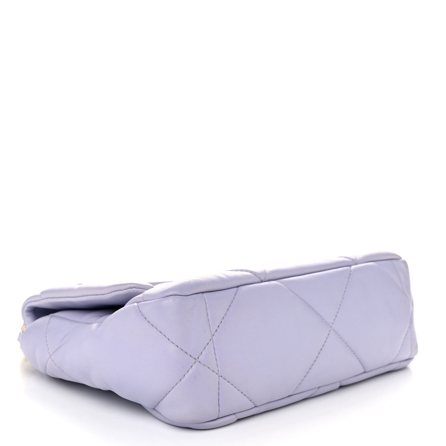 Chanel Lambskin Quilted Medium Chanel 19 Flap Light Purple 4 of 10