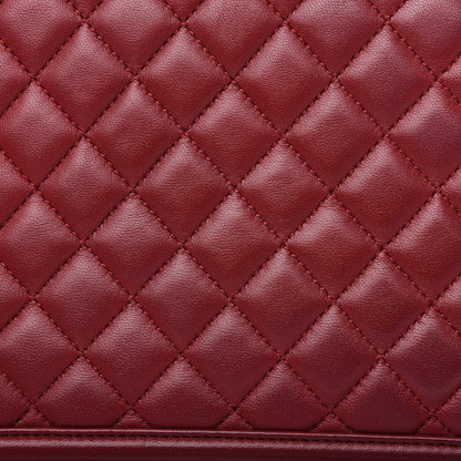 Chanel Lambskin Quilted New Medium Boy Flap Red 9 of 15