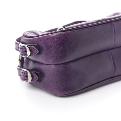 Balenciaga Agneau Giant 12 Silver Hardware Chic Bag Sapphire 6 of 8