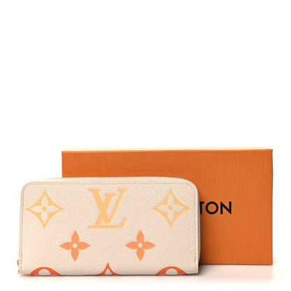 Louis Vuitton LOUIS VUITTON Empreinte Monogram Giant By The Pool Zippy Wallet Cream Saffron 8 of 8