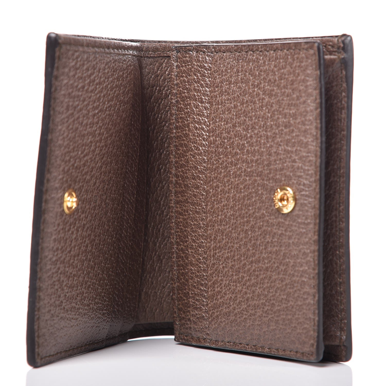 Gucci GG Supreme Monogram Web Ophidia Card Case Beige New Acero 5 of 8