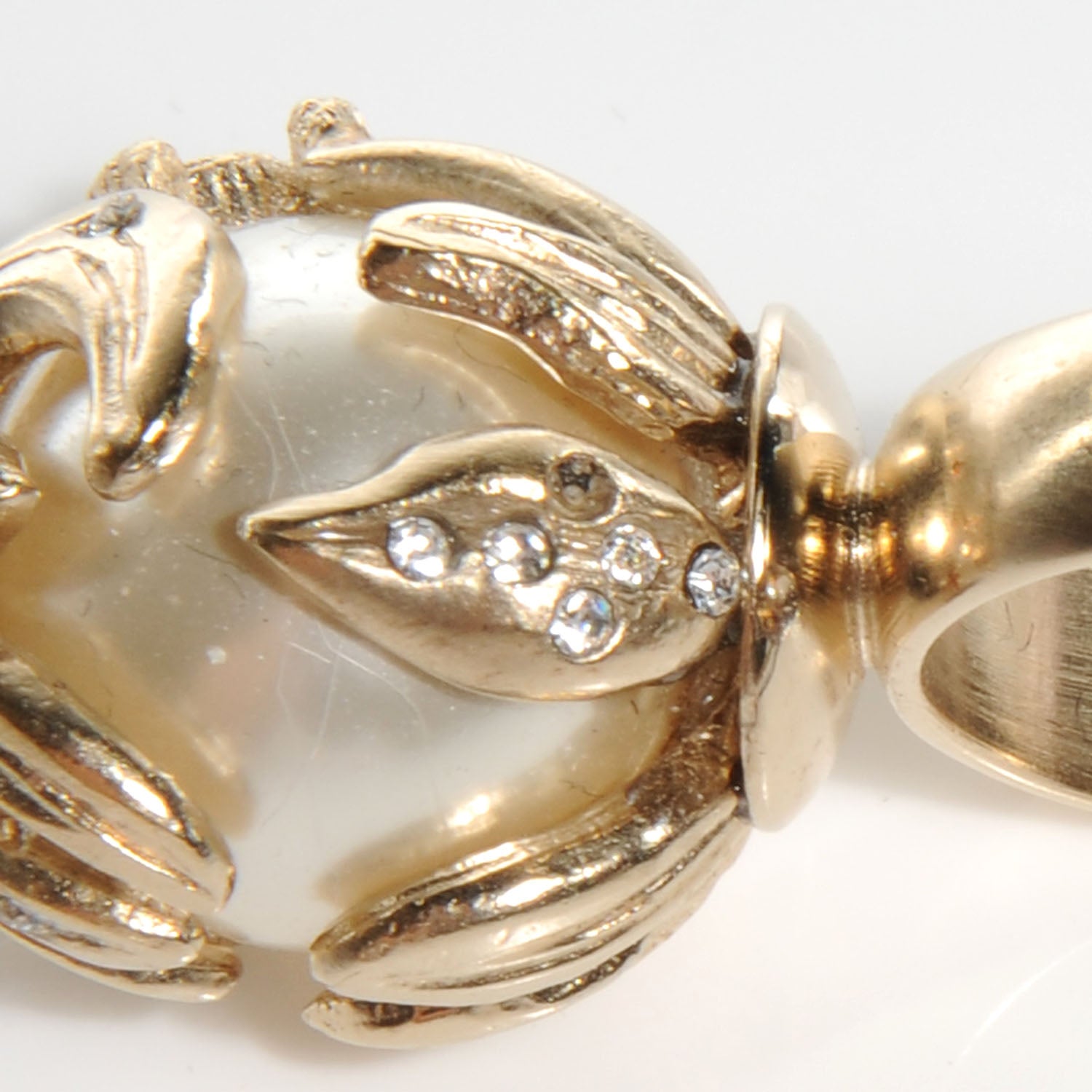 Chanel Pearl CC Ring Gold 6.5 7 of 7