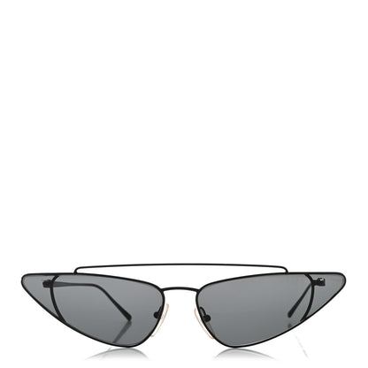 Prada Cat Eye Sunglasses SPR 63U Black 2 of 6