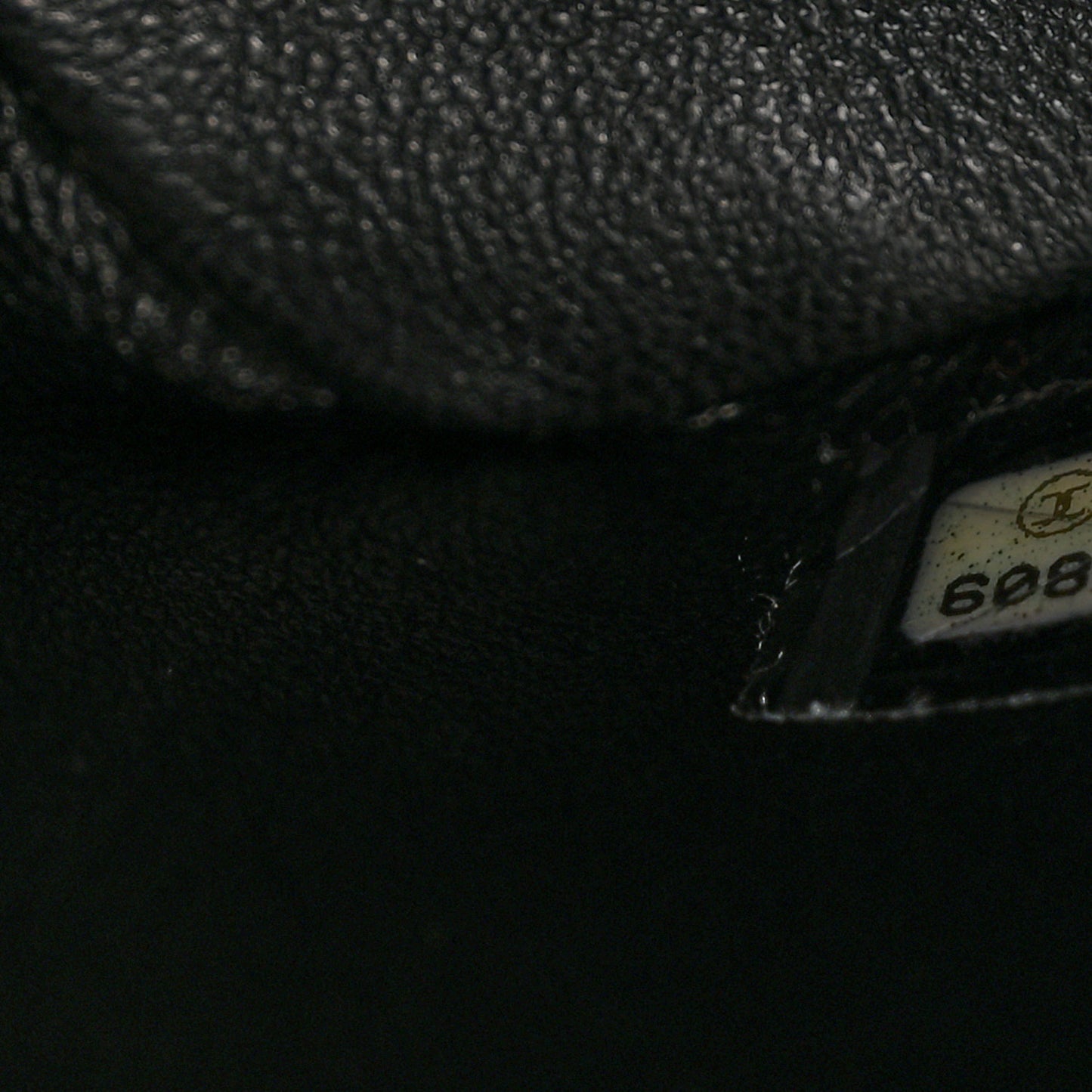 Caviar Quilted Medallion Tote Black