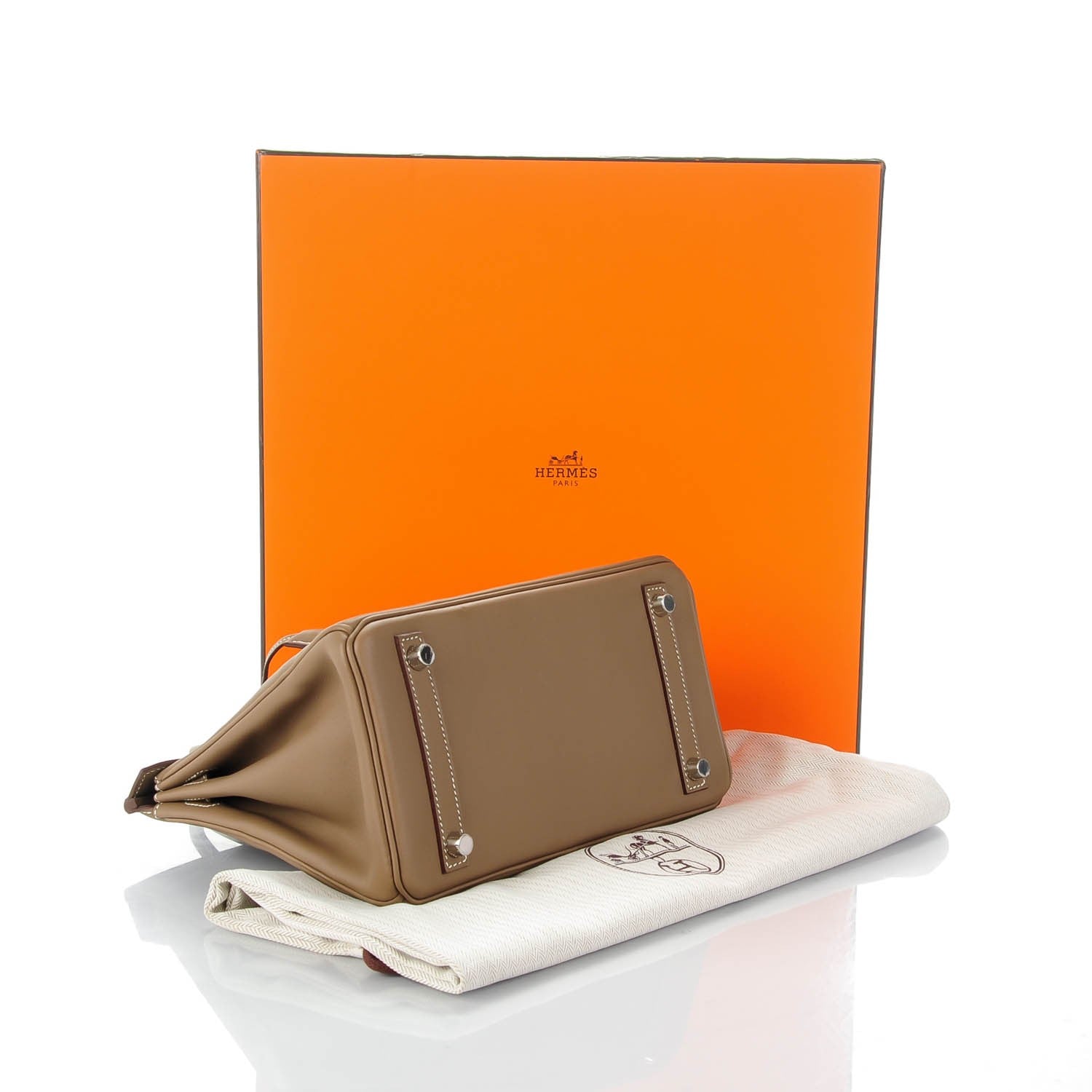 Hermes Swift Birkin 25 Etoupe 3 of 26