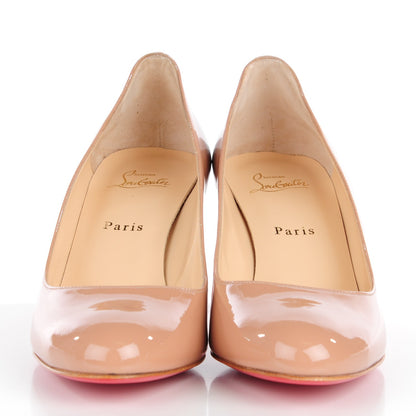 Christian Louboutin Patent Mistica 60 Pumps 40 Nude 2 of 8
