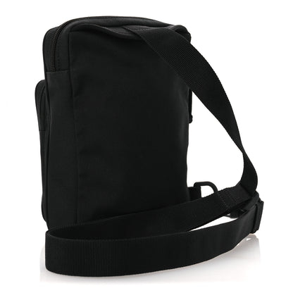 Balenciaga Nylon Logo Explorer Crossbody Messenger Bag Black 3 of 16