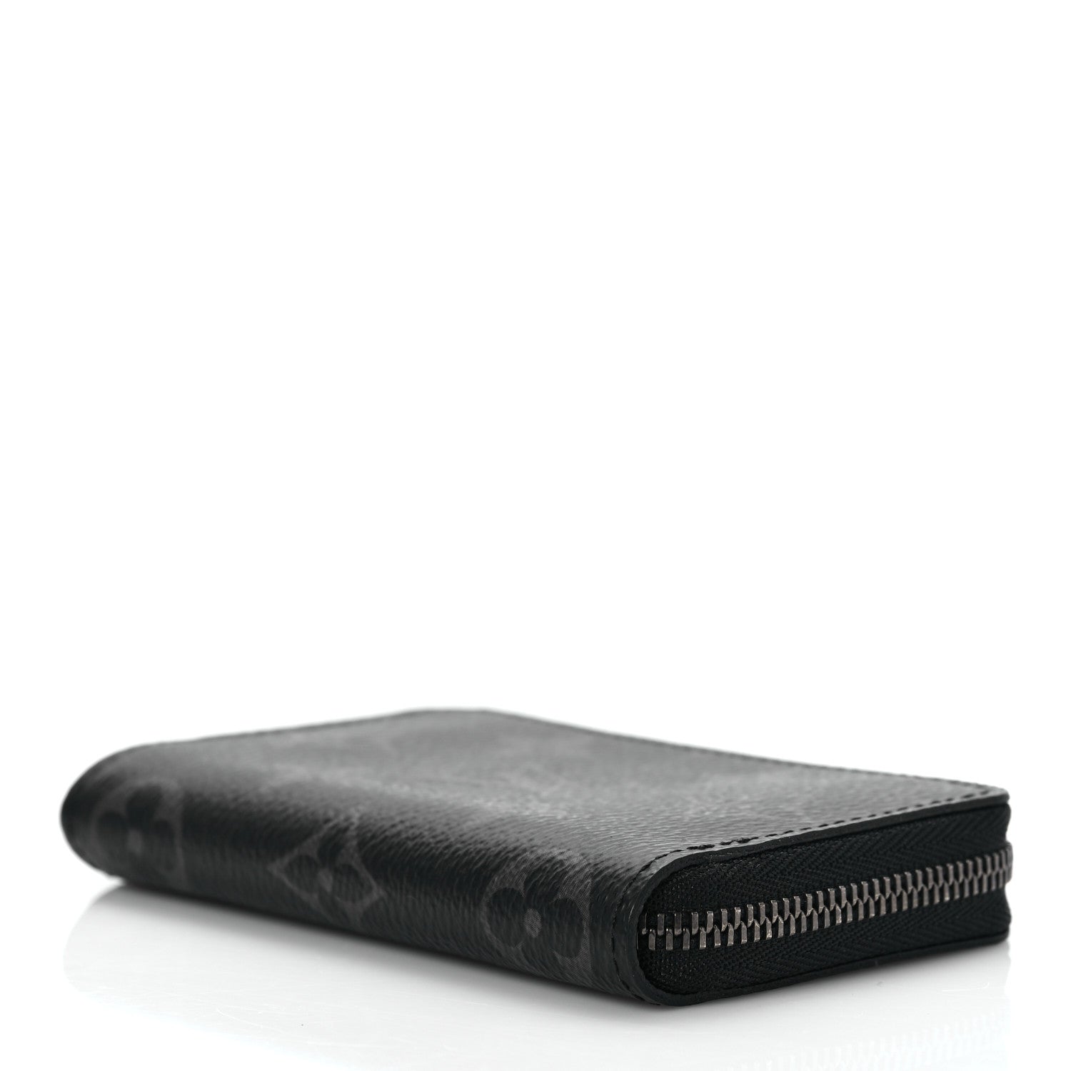 Louis Vuitton Monogram Eclipse Zippy Coin Purse Vertical 4 of 7