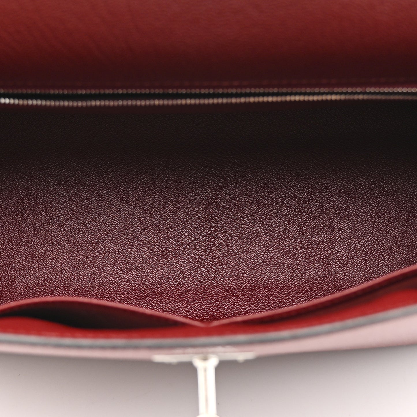 Chevre De Coromandel Kelly Sellier 32 Rouge H