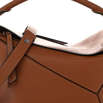 Loewe Calfskin Small Puzzle Bag Tan 8 of 11