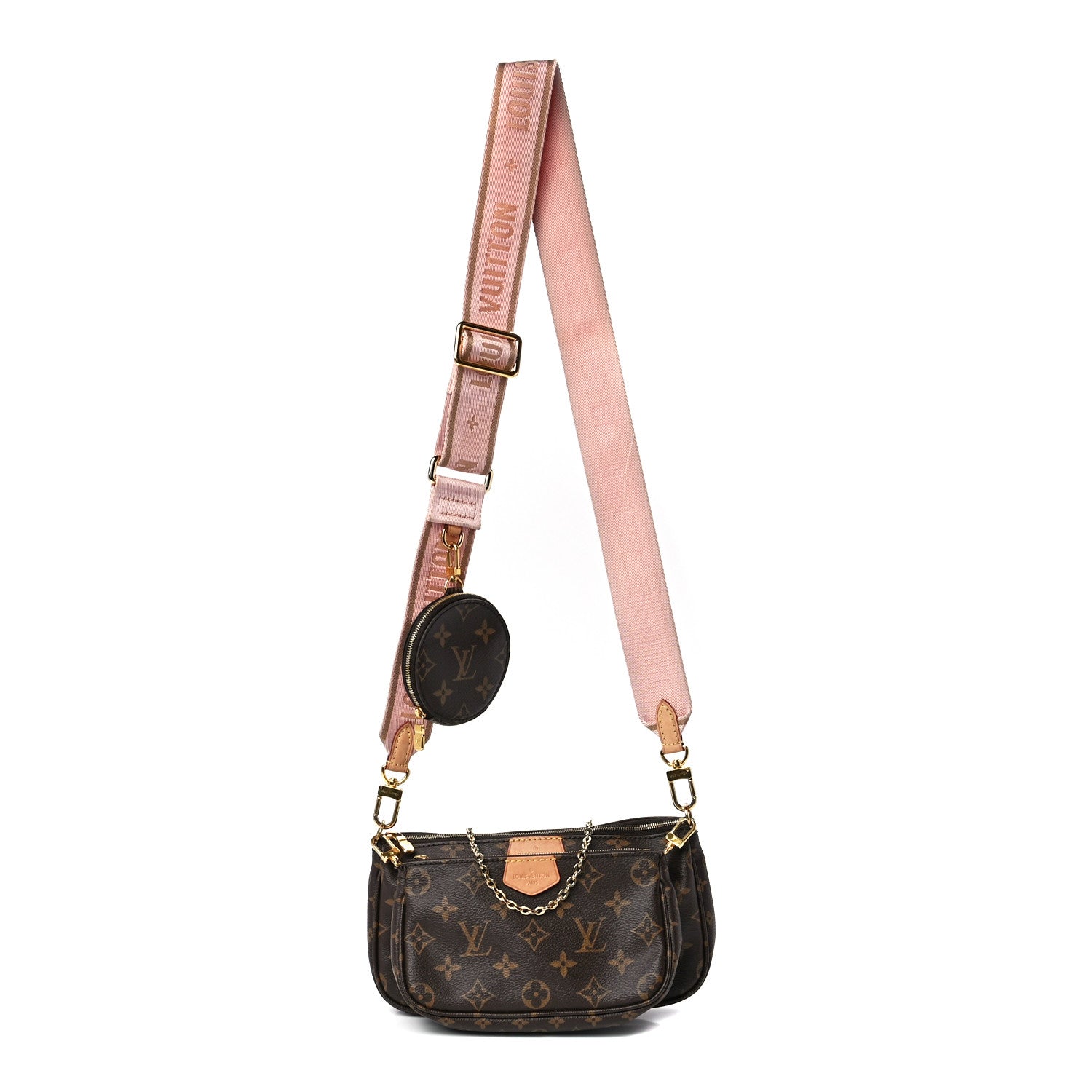 Louis Vuitton Monogram Multi Pochette Accessories Rose Clair 1 of 15