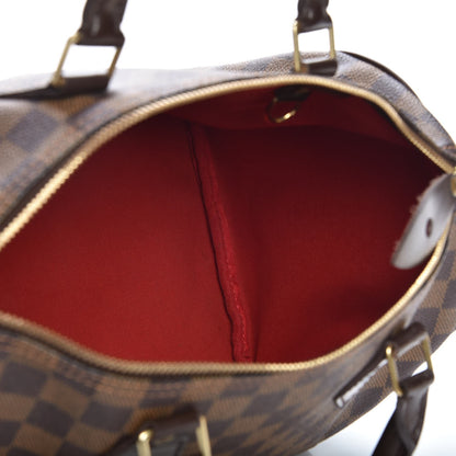 Louis Vuitton Damier Ebene Speedy 30 6 of 8