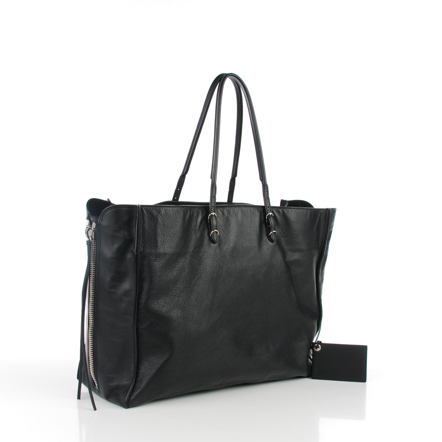 Balenciaga Supple Calfskin Papier A4 Tote Black 3 of 7