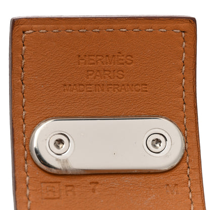 Hermes Barenia Intense Bracelet M Fauve 4 of 7