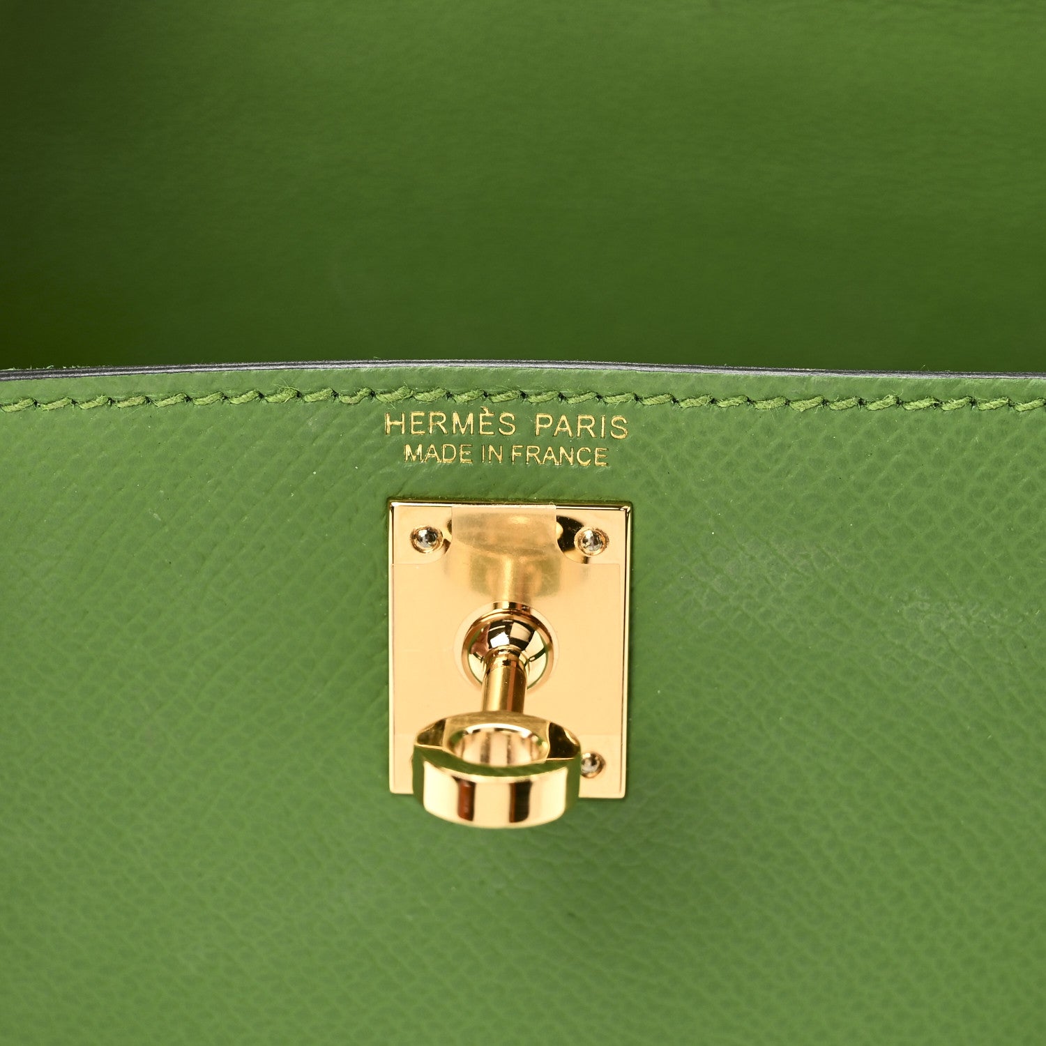 Hermes Epsom Mini Kelly Sellier 20 Vert Yucca 6 of 10