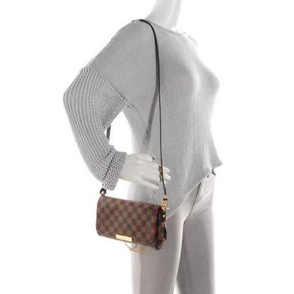 Louis Vuitton Damier Ebene Favorite PM 2 of 8